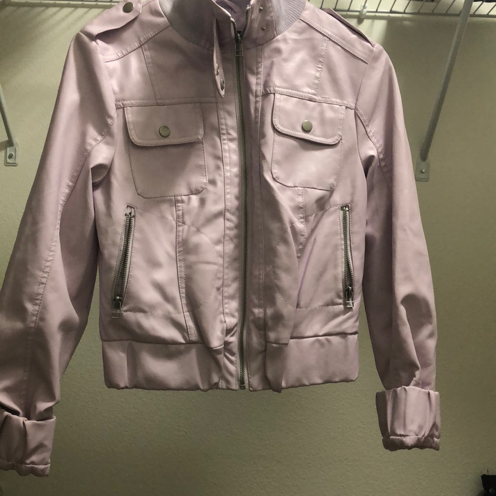 Lilac purple jacket
